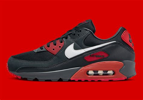 nike air max deluxe se schwarz rot|Nike Air Max 90 premium.